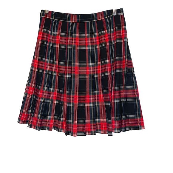Brooks Brothers  Plaid Tartan Pleated Mini Skirt - Size 4 - Picture 1 of 11